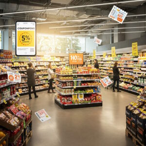 L’utilisation des coupons dans le secteur alimentaire