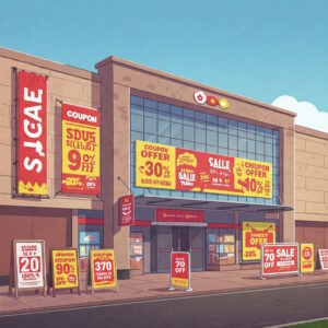 Comment les grandes surfaces utilisent les coupons pour attirer des clients